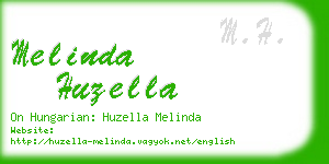 melinda huzella business card